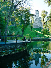 Europe Romania bran castle park