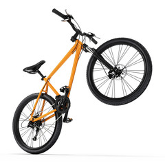Fototapeta premium 3D Rendering Mountain Bike