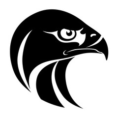 Hawk head symbol