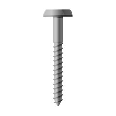 Metal screw vector icon.Cartoon vector icon isolated on white background metal screw.