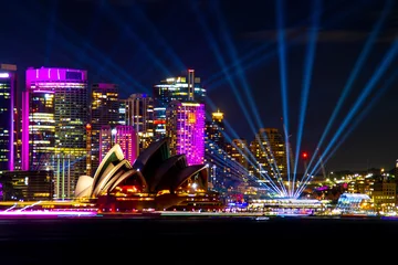 Photo sur Plexiglas Sydney ville la nuit