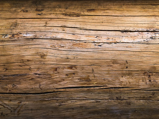 Natural processed wood, log. Wood texture, background.