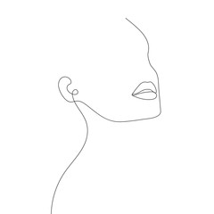 Outline Face Sketch Photos Royalty Free Images Graphics Vectors