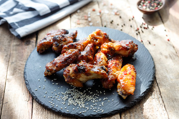 fried chicken wings