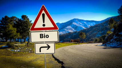 Street Sign to Bio