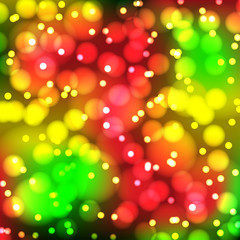 Obraz premium Christmas bokeh background