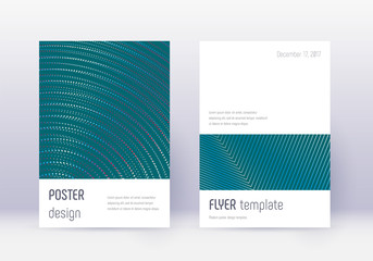 Minimalistic cover design template set. Red abstra