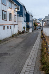 Fototapeta na wymiar Norwegen Alesund im Herbst