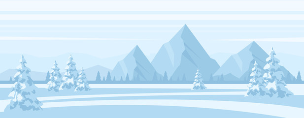 Winterlandschaft Hintergrund