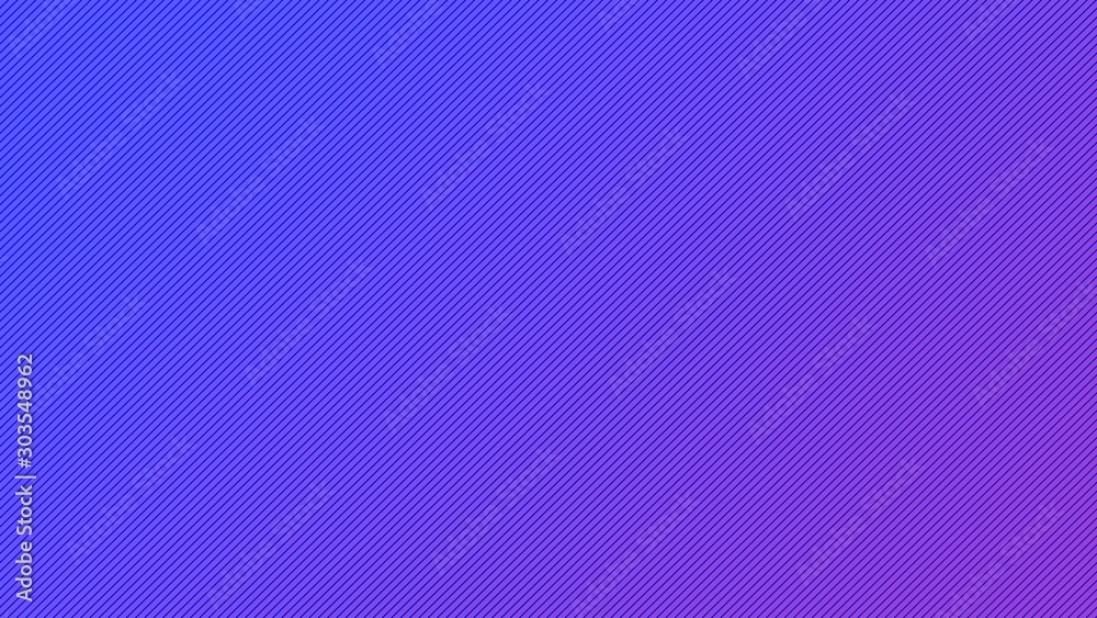 Wall mural blurred background. diagonal stripe pattern. abstract blue and purple gradient design. line texture 