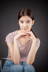 girl, portrait