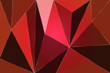 red geometric background 