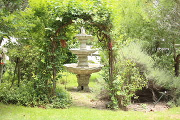 water feature garden