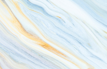 Obraz premium Marble rock texture blue ink pattern liquid swirl paint white dark Illustration background for do ceramic counter tile silver gray that is abstract waves for skin wall luxurious art ideas concept.