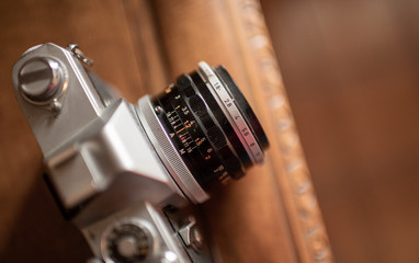 vinatge camera from the 1960s 35 mm film 