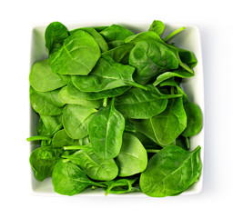 Spinach leaves