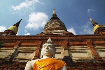 The Buddha statue in Thailand