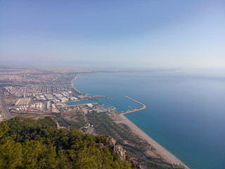 View of Antalya, Turkey