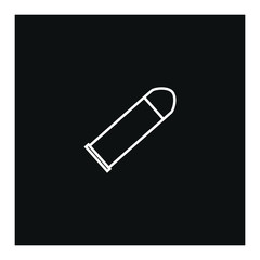 vector bullet icon with simple shapes