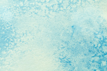 Abstract art background light blue and turquoise colors.