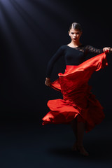 passionate dance performance