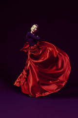 burning Spanish dance
