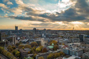 Blick über Stadt Essen © cardephotography