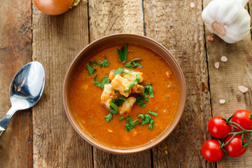 bowl of vegetable soup