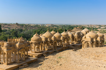 Fototapeta Bada Bagh graves Jaisalmer obraz