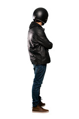 Biker man