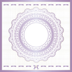 background design of lace and ribbon
