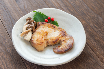 メカジキのステーキ