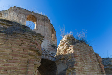 Old ruined Albanian church
