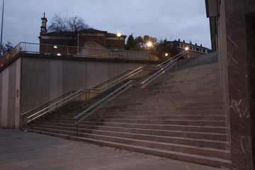 Stairs in the city