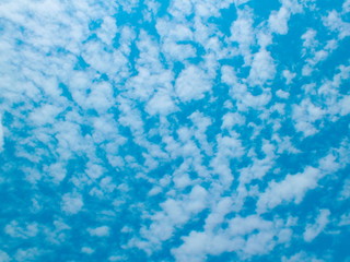 Fototapeta na wymiar Beautiful sky and cloud background look like waves 
