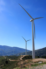 Wind turbines in Andalusia, Spain