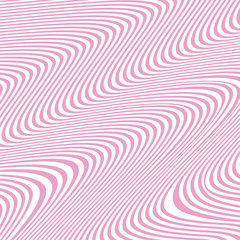 Pink And White Diagonal Stripes Pattern. lava shapes