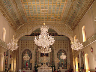 Bekaakafra - Lebanon, August 22, 2015 : the place where Saint Charbel was baptized 