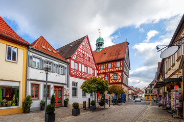 Rathaus, Bad Staffelstein, Bayern, Deutschland