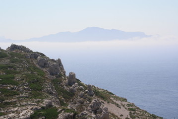 Fototapeta na wymiar Frioul archipelago