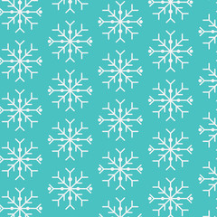 Vector snowflakes background