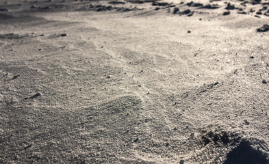 Fototapeta na wymiar The texture of the lunar surface.