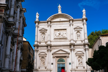Fototapeta na wymiar ベネチア サン・ロッコ教会