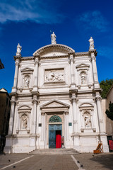 Fototapeta na wymiar ベネチア サン・ロッコ教会