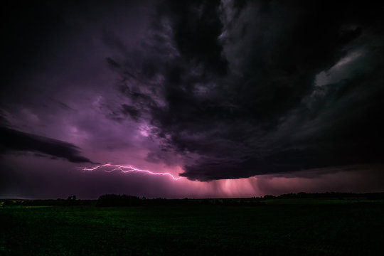 Lightning storm © Mindaugas