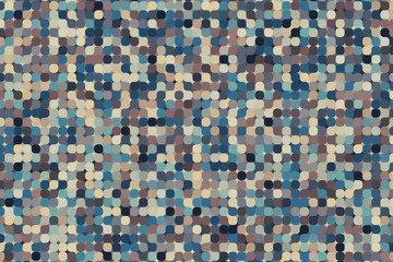 Fototapeta premium Color geometric background. Abstract geometric pattern. Oil painting flat style design. Texture for print, poster, and banner