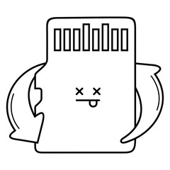 Recovery data from corrupted memory card