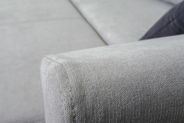 grey leather texture close-up, couch
