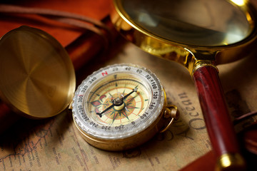Vintage navigation concept