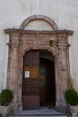 Colli a Volturno, Isernia, Molise. Church of S. Leonardo. Wiew